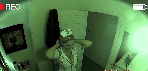  Nurse Julia Ann Visits For an Oral Exam!